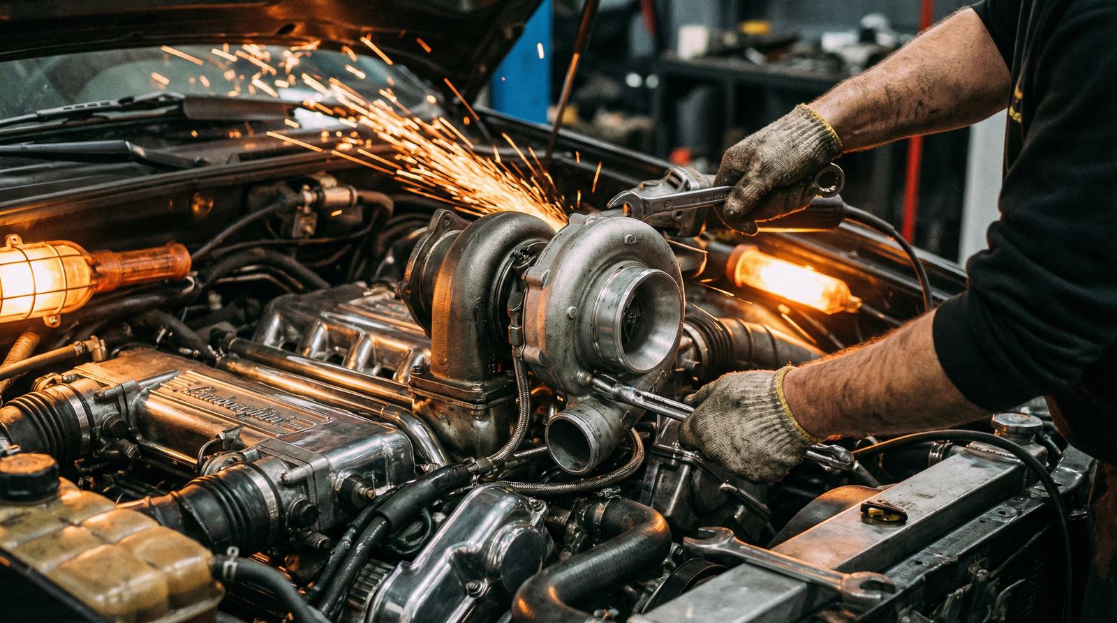 幼幼修车视频-涡轮增压改装教程