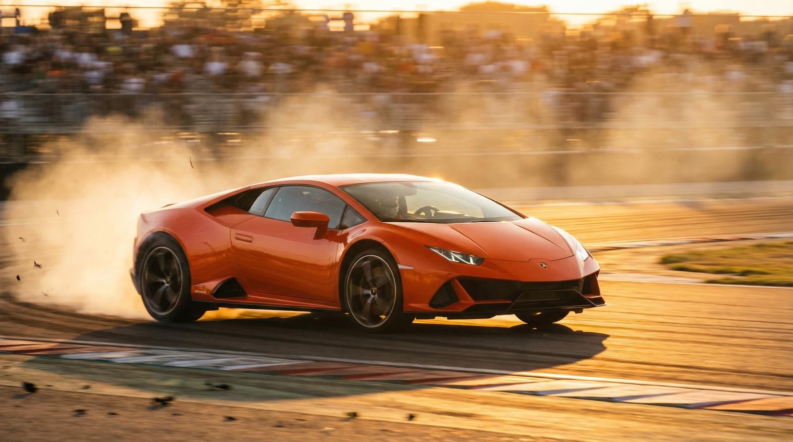 幼幼跑车视频-兰博基尼赛道漂移