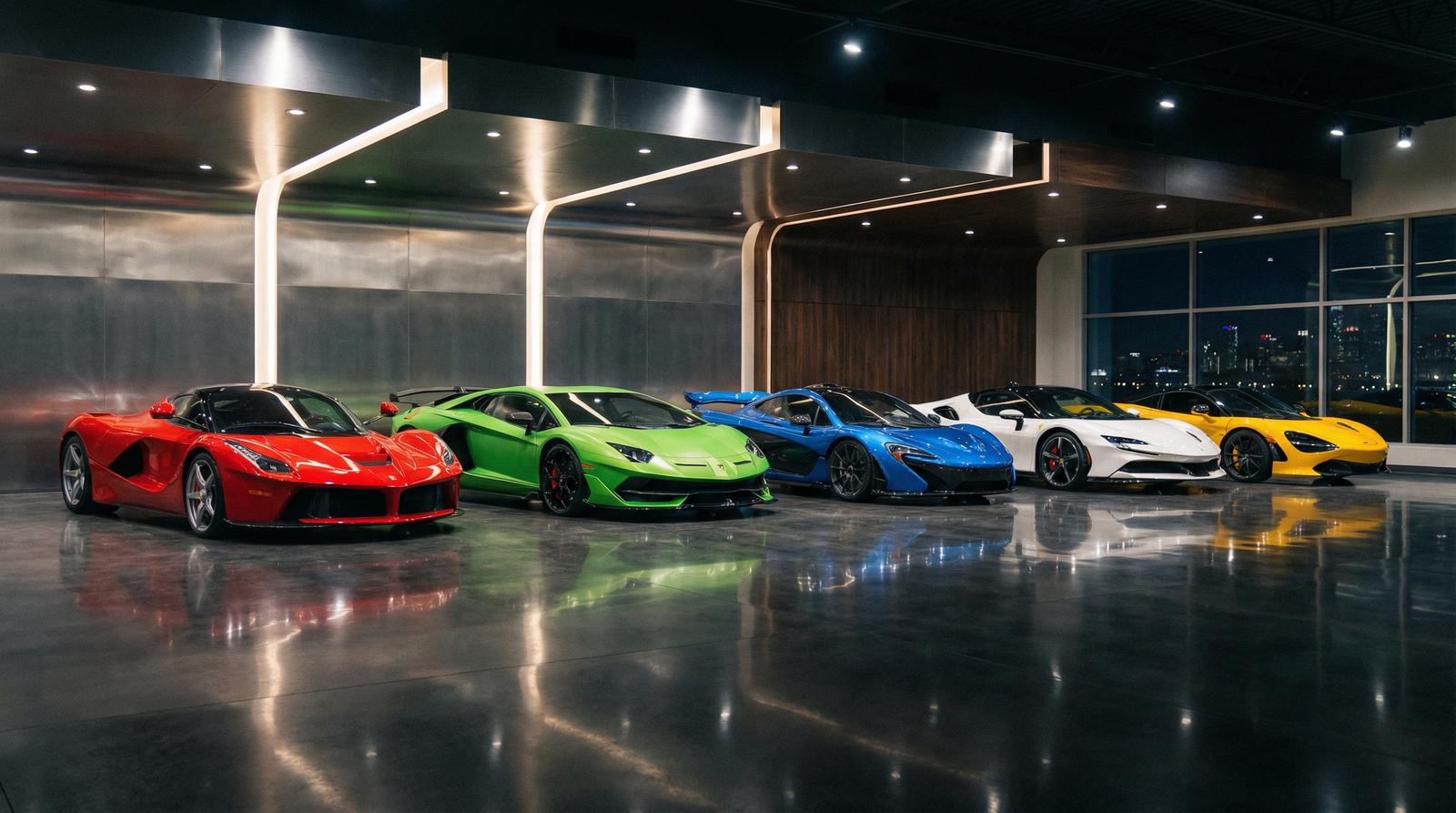 幼幼跑车视频-超跑车库巡礼