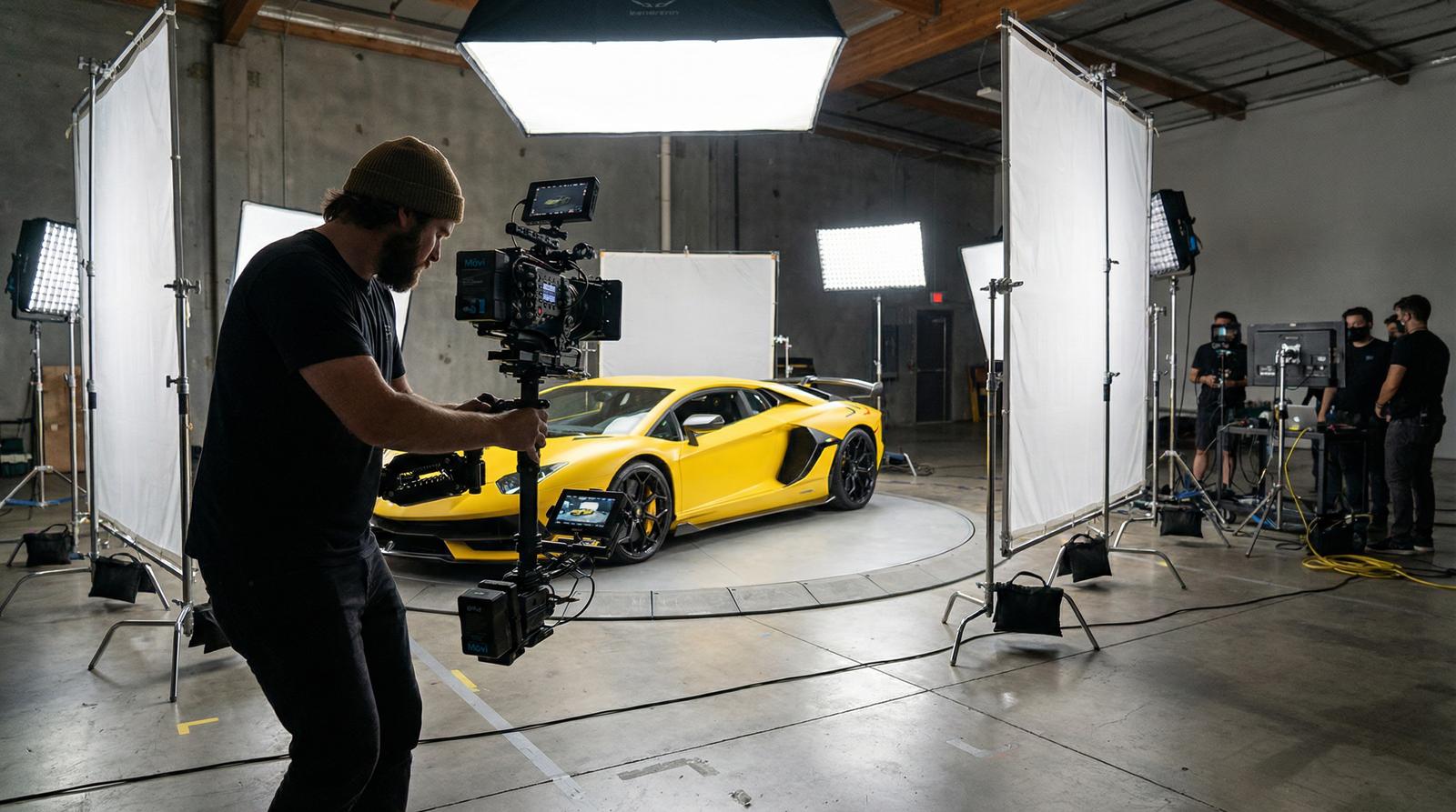 幼幼视频制作-汽车视频拍摄幕后